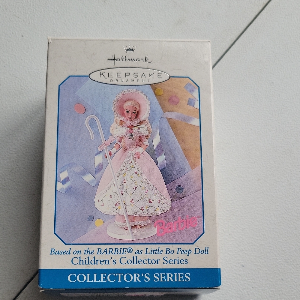 Vintage 1998 Hallmark Keepsake Barbie Little Bo Peep Doll Ornament
